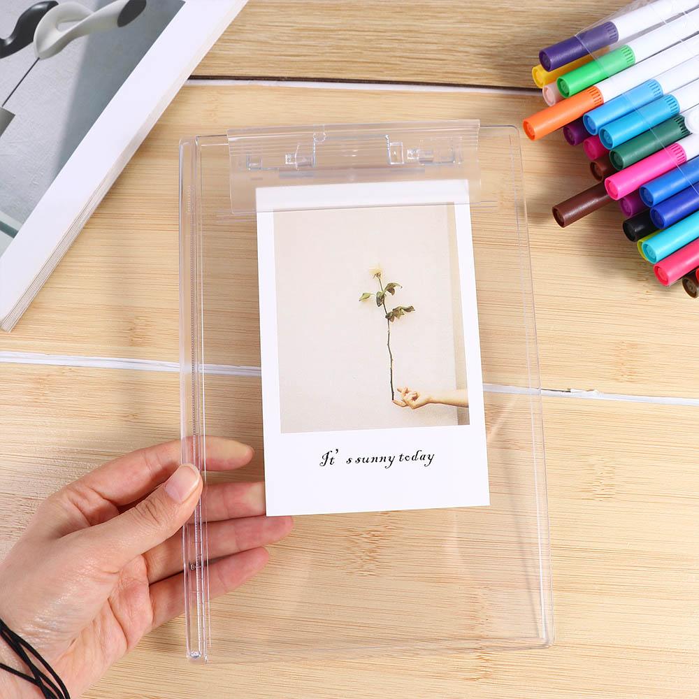 Durable Memo Clipboard Transparent Paper Organizer Portable File Folder Drawing