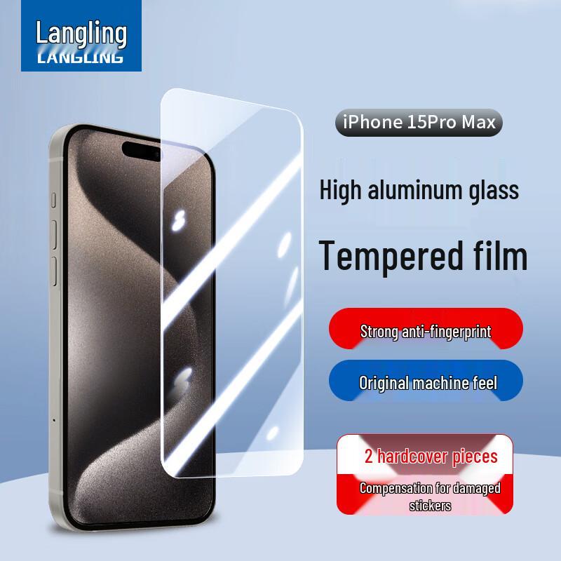 Защитные пленки премиум-класса Langling для экрана и объектива iPhone