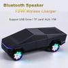 2026 Cybertruck Модель Автомобиля Беспроводной Bluetooth Динамик Стерео Звук Бас Сабвуфер Hi-Fi Музыка Активный USB TF AUX FM BT RGB Игрушка Подарок
