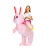 1 комплект костюма для косплея кролика синего/розового цвета, водонепроницаемый для фестиваля