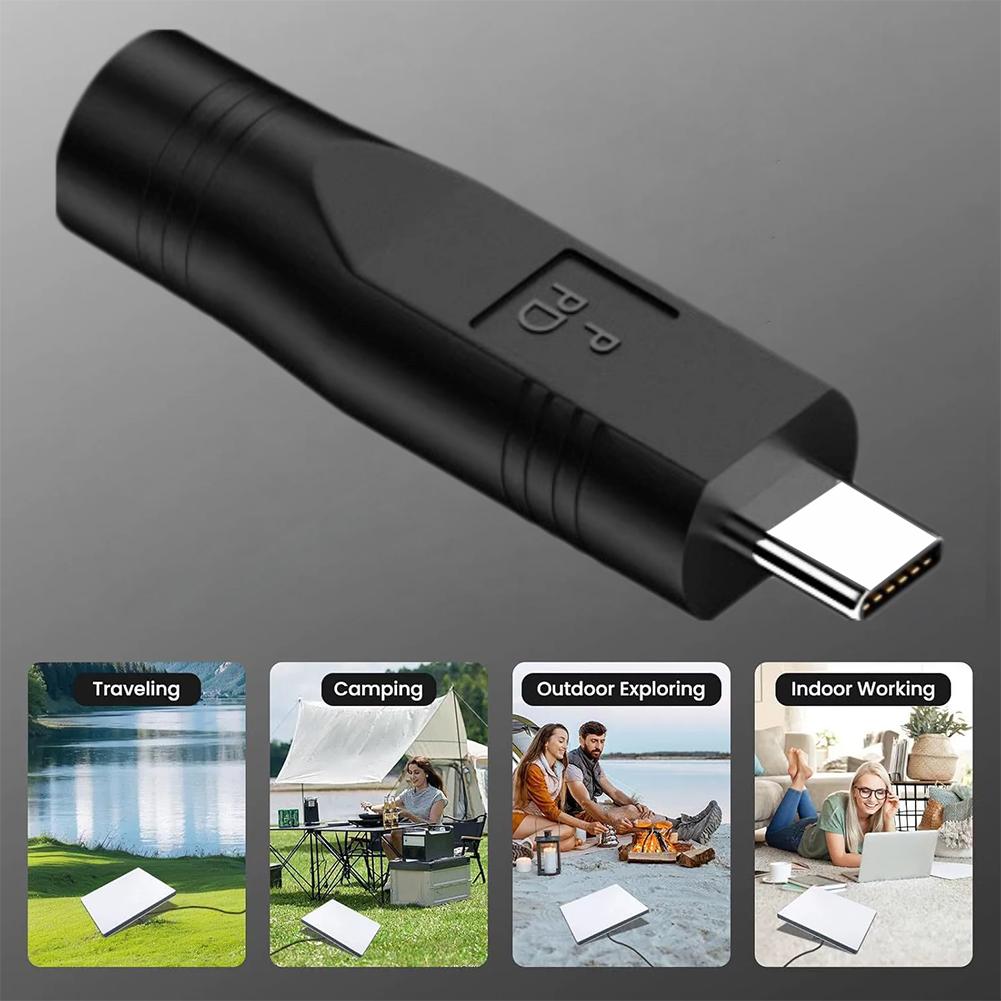 1/2 шт. Адаптер USB C на DC 5521 5.5x2.1мм гнездо для бочкообразного адаптера питания Starlink Мини-питание D L7Q1