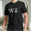 Новая футболка W Anchor Active Logo Футболка Смешная Размеры от S до 5XL