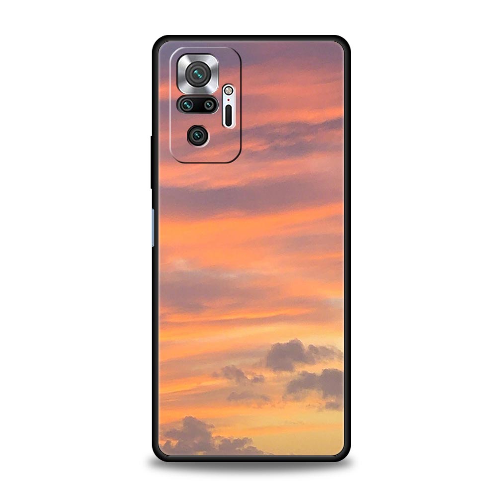 Чехол для телефона Cloud Summer Sunset Glow для Xiaomi Redmi Note 15 14 13 12 5G 11 10 Pro Plus 4G 9S 14C 13C 12C 10C Мягкий чехол из ТПУ