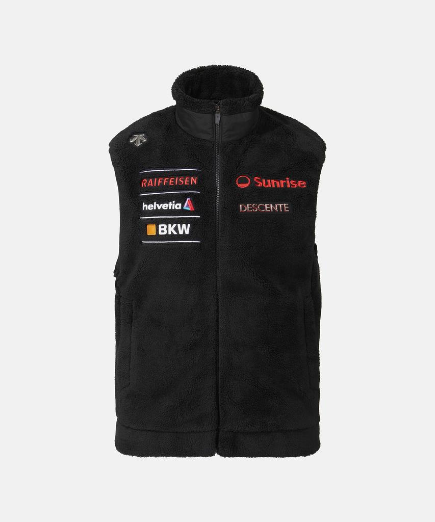 Жилет Descente Swiss Ski Sherpa Fleece Черный (Sq423Sveo2)