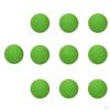 10 шт. пенящиеся мячи для гольфа для тренировок в помещении, тренировочное поле для гольфа, домашнее использование - зеленый, 42 мм