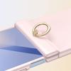 Samsung Galaxy Z Flip 8 Case, Ring Holder Kickstand, with Glass for External Screen, Pink
