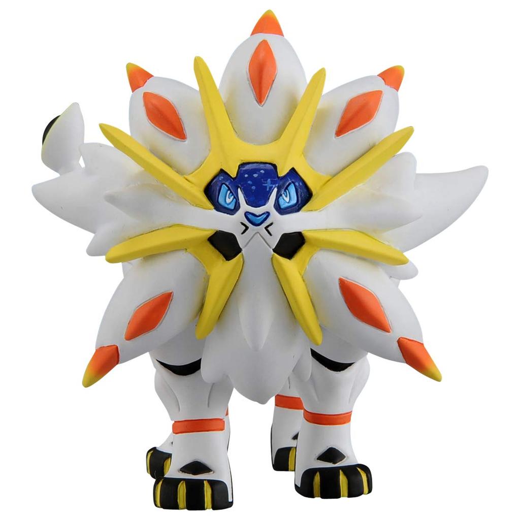 Takara Tomy Moncolle Figure Ages 4 and Meets Toy Safety ST Mark TAKARA TOMY "Pokémon ML-14 Solgaleo" Pokémon Toy, Up, Standards, Certified, Pokémon