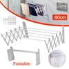 Silver Multi-Function Clothes Dryer Energy Saving Clothes Hanger Rack Aluminum Alloy Silver Foldable Save Space Clothes Dryer Clothes Rack Dry