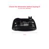 EDP1558-2 Right Side Sliding Door Exterior Opener Handle Black for Renault Kangoo KC Express FC Nissan Kubistar MK1 X76 8200107372