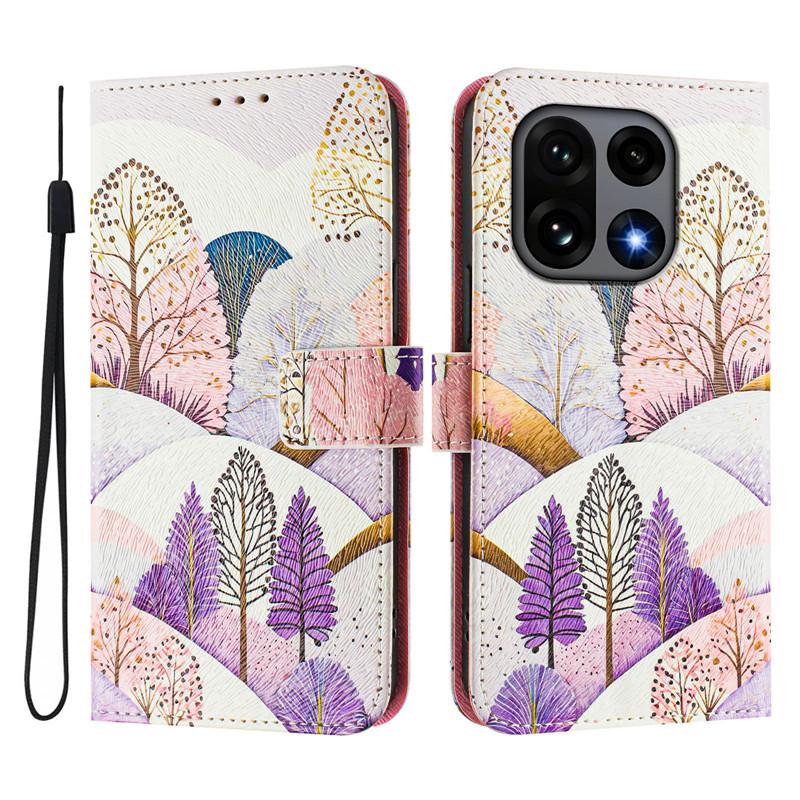 Luxury Flip Leather Case For OnePlus 15 15R Flip Cover on For One+ Plus 15 13T 13S 13R 15R 12 5G Wallet Bags Flower Cases Shell
