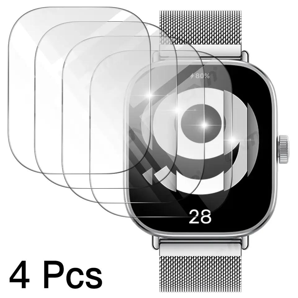 Закаленное стекло для умных часов Xiaomi Redmi Watch 5 3 Active Lite Защитная пленка для экрана Anti-Scratch Mi Redmi Watch 4 Prottiecve Film