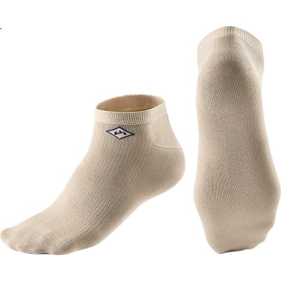 HLA [Shan Bu Zai Gao] Men's Socks, Short Tube Bamboo Fiber, 10A Antibacterial Deodorant, Business Casual Short Boat Socks, 6 Pairs