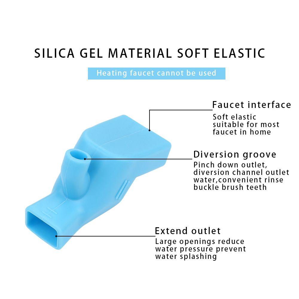 Elastic Faucet Extender Faucet Water spout New Water Tap Nozzle  Children
