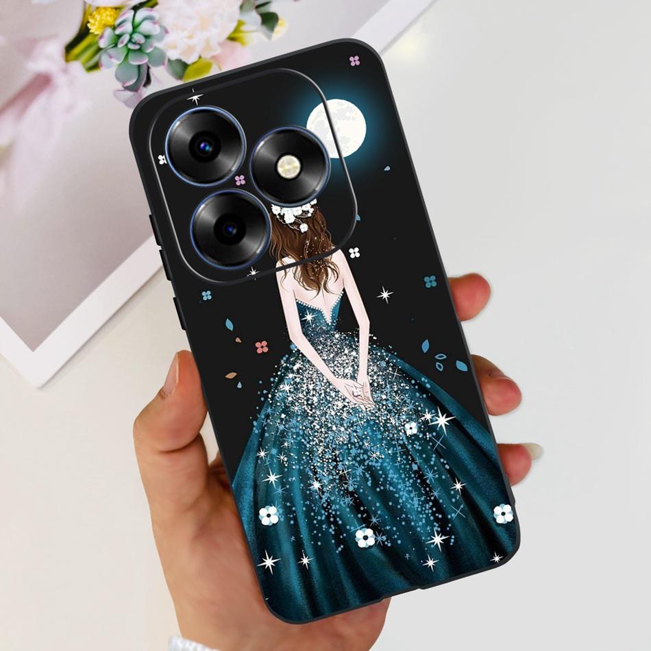 Для чехла Itel S23 Plus S681LN itel S23 S665L Модный Элегантный Расписной Мягкий Силикон ТПУ Задняя Крышка Телефона Для Itel S23+ S23Plus