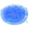 6Pcs/lot Food Adjustable Elastic Silicone Cover Cap Universal Expandable Lids for Cans Dishes Bowl Reusable Stretch Kitchen