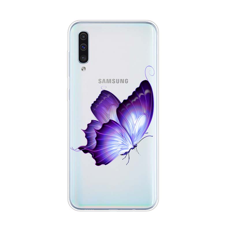 Красивая бабочка для Samsung Galaxy A90 A80 A70 A60 A50 A40 A30 A20S A20E A10 A10E A10S S8 S7 S6 Edge чехол для телефона
