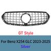 For Mercedes GLC X254 2025-2025 GT Style Front Grille Mesh ABS Gloss Black AMG Look Tuning Car Accessories Bumper Grill