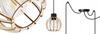 Modern wooden LED ceiling pendant lamp