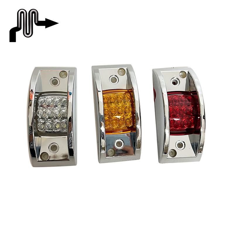 12V 12 Leds Truck Trailer Tractor Rear LED Turn Signal Lights