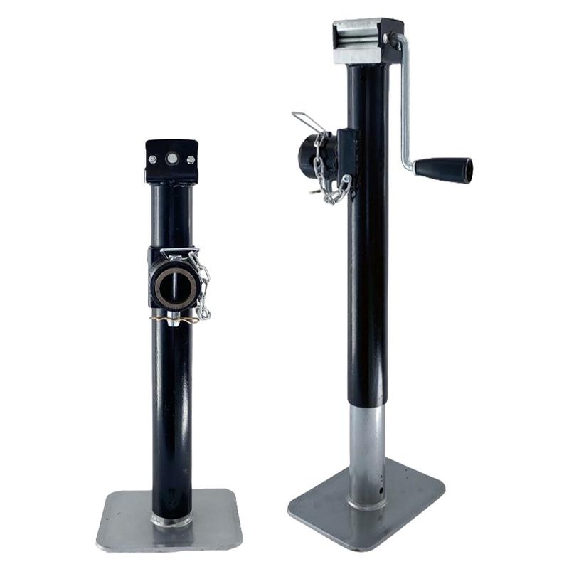 Домкрат для прицепа Грузоподъемность 1763 фунта Сверхпрочные стальные домкраты-стабилизаторы для автодомов Стальные ножничные домкраты Сверхпрочный домкрат для прицепа Прочный домкрат