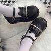 Japanese Retro Cute Original Lolita Shoes Women's Flat Mary Jane Single Shoes Sailor Suit Jk Uniform Small Leather Shoes
