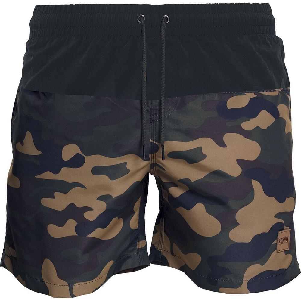 Urban Classics Mens Block Swim Shorts