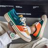 Men's Colorblock Breathable Canvas Skate Shoes - 2025 Summer Trendy Versatile Casual Sportswear