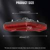 Светодиодный задний фонарь подходит для Can-Am Commander DPS XT MAX DPS XT 2021 2022 710006633 Модифицированный автомобиль UTV Задние тормозные стоп-сигналы светодиодные фонари