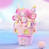 Keeppley Sanrio Строительные блоки Мороженое Хелло Китти Куроми Почакко Синнаморолл Модель из кубиков Мини-фигурка из кубиков Детские игрушки