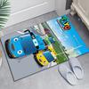 1pc Tayo The Little Bus1 Design Area Rug - Non-Slip, Soft & Cozy Floor Mat for Living Room, Bedroom, Office - Indoor/Outdoor Decorative Carpet