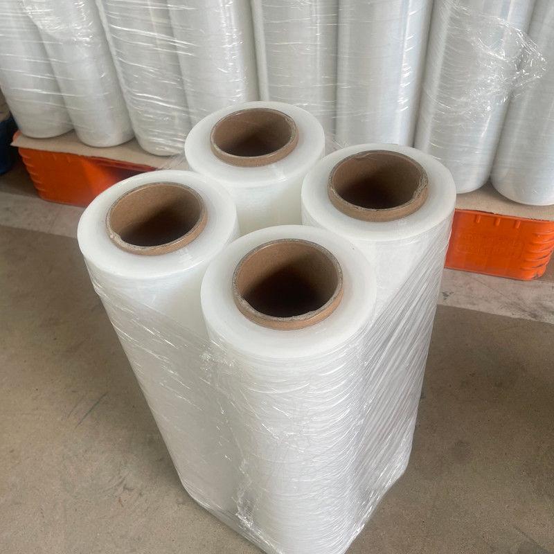 Рулон прозрачной пищевой пленки 50 см - ПЭ промышленская стрейч-пленка для сохранения свежести и защиты