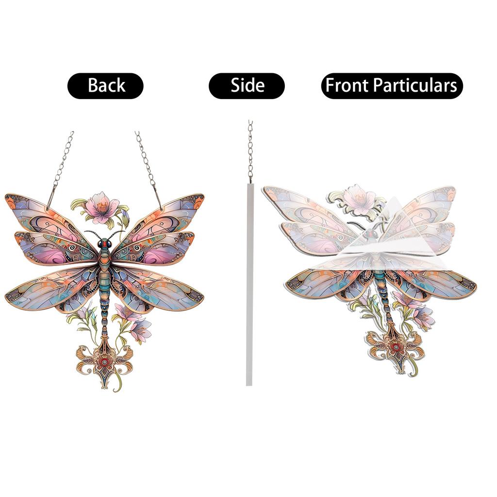 Acrylic Flat Garden Decorative Sun Catchers Decorative Pendant, Interesting Animal Pendant