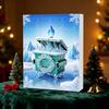 Acrylic Pendant Advent Calendar Box 24-Day Countdown Christmas Decoration Multifunctional Holiday Decor for Kids' Rooms Houses Cars