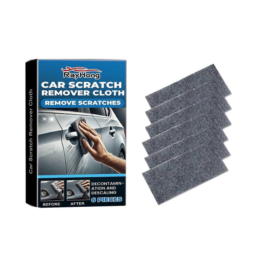 Car scratch polishing cloth car paint scratch removal polishing coating care maintenance cloth 6 pieces
