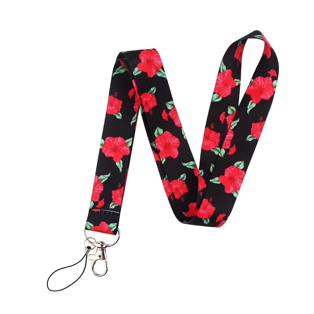 Employees ID Card Name Badge Holder Neck Strap Lanyard Staff Work Card Pass Access Student Bus Card Sleeve Identity Badge Clip