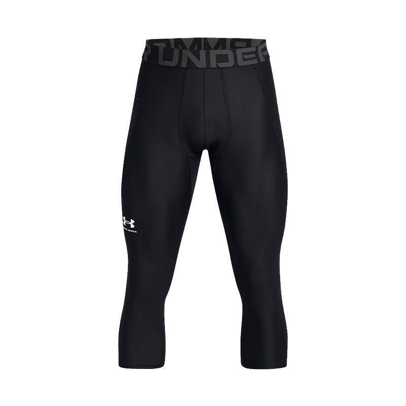 Under Armour Леггинсы HeatGear Vanish Letter Versatile Slim Fit Three Quarter Training Fitness Leggings Men Leggings Black 1361588-002