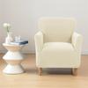 Polar Fleece Tub Club Chair Cover Spandex Armchair Slipcovers for Living Room Elastic Single Sofa Covers Home Bar Counter Hotel