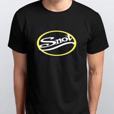 Мужские и женские футболки SNOT новая ФУТБОЛКА размеры S M L XL XXL цвета Черный, Белый