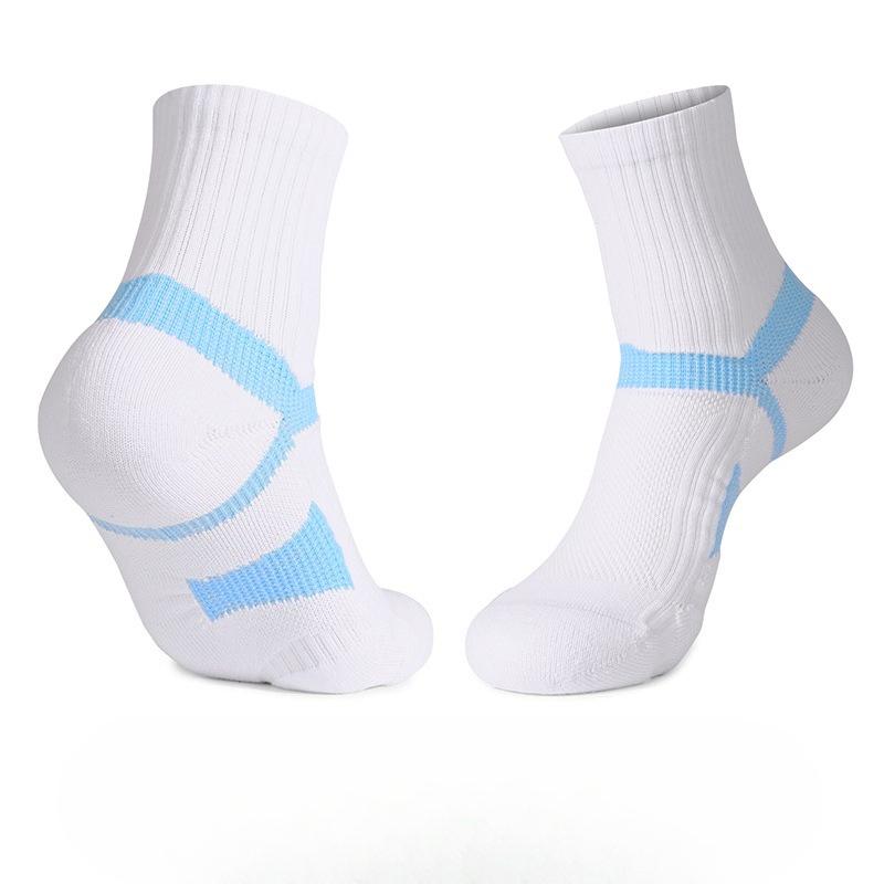 Women's Thick Hair Ring Professional Badminton Tennis Reinforced Arch Boneless Non Slip Tube Socks