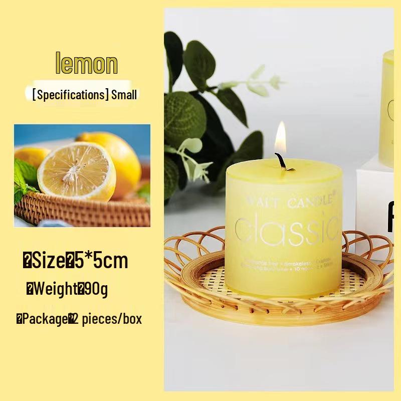 Красочные цилиндрические ароматические свечи - Бездымные для экстренных случаев, свадеб, дней рождения и украшения церкви или отеля