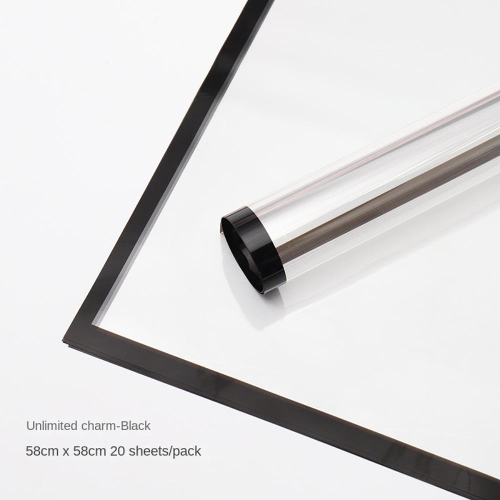 PVC Film Bouquet Packing Bag Craft Flower Packaging Bag Flower Wrapping Paper Roll Mother's Day