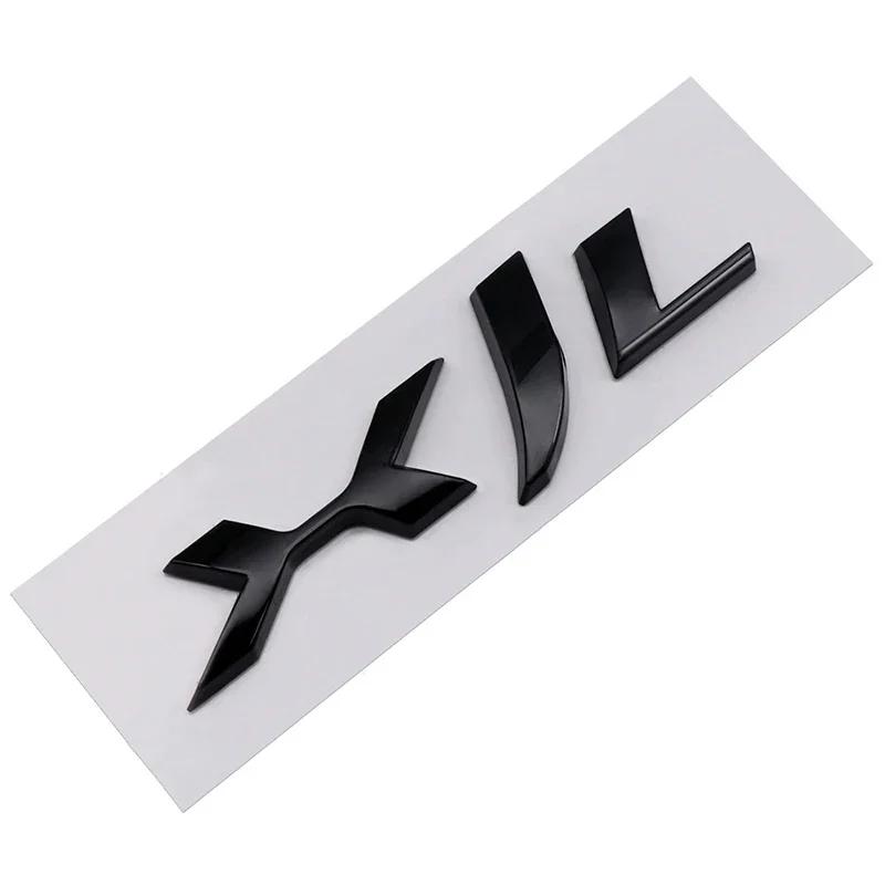 Наклейка на багажник автомобиля ABS для XEL XFL XJL XE XF XJ Логотип Задняя часть кузова Буква Значок Украшение 3D Эмблема Наклейка Аксессуары