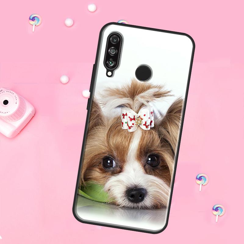 Мини-йоркширский терьер Для Huawei Nova 12i 7i 8i 11i 12s Y73 Y70 Y90 Y60 Y72 Y61 Y91 9 10 SE P30 Pro P40 Lite Чехол
