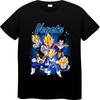 2026 новый Dragon Ball японское аниме мужская и женская летняя футболка Харадзюку ретро с коротким рукавом свободный и повседневный стиль