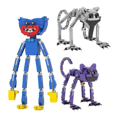 MOC Фигурка из хоррор-игры Кэтнэп Кирпичики Животное Монстр Кошмар Совместимый Строительный блок Друзья Подарок Игрушки Для Детей Взрослых Сделай сам