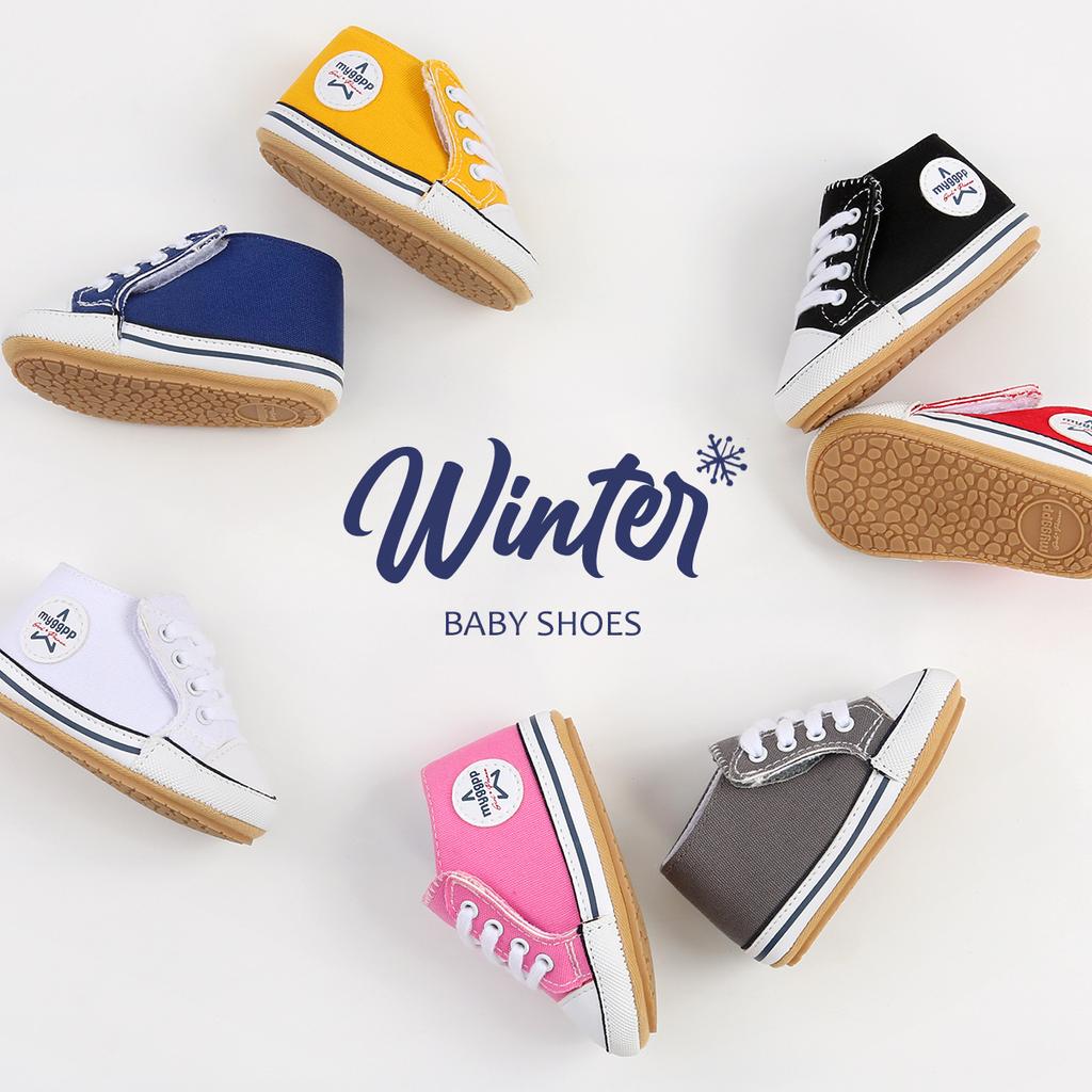 MYGGPP Casual Canvas Baby Shoes Moccasins Baby Shoes Toddler Shoes