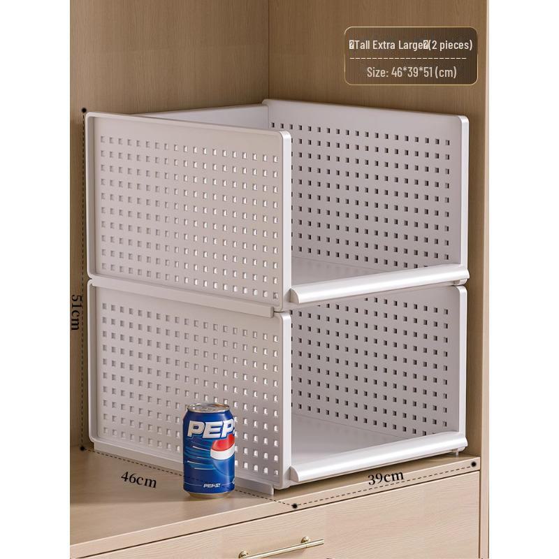 Wardrobe Partition Board: Adjustable Drawer-Style Clothes Organizer for Bedroom Storage