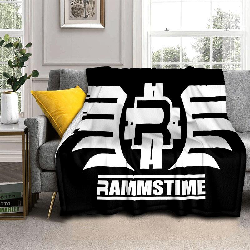 Одеяло с 3D R-Rammstein Heavy Metal Band, мягкое одеяло для дома, спальни, кровати, дивана, пикника, путешествия, офиса, одеяло, детское одеяло