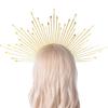 Goddess Halos Hairband Stylish Crown Halloween Cosplay Headdress Jewelry Elegant Headband for Weddings and Parties