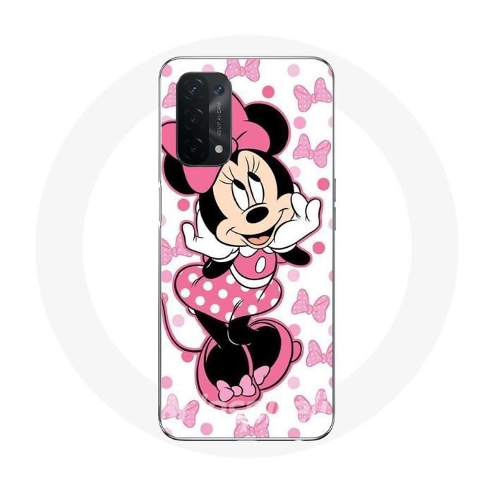 Coque pour Oppo A74 Minnie Mouse Dessin animé mignon rose